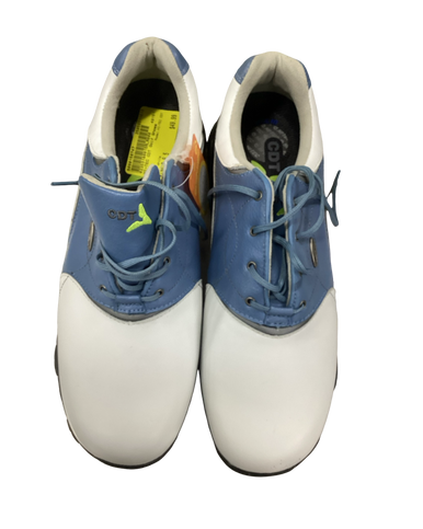 Used HI-TEC CDT Mens Golf Shoes White Senior 9.5 11613-S000158747
