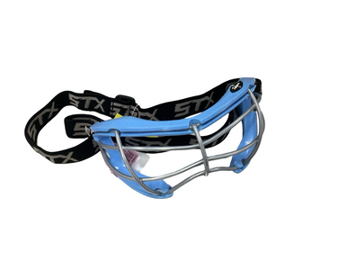 Used STX 4 SIGHT PLUS S Lacrosse Facial Protect Sky Blue Youth 11613-S000172342