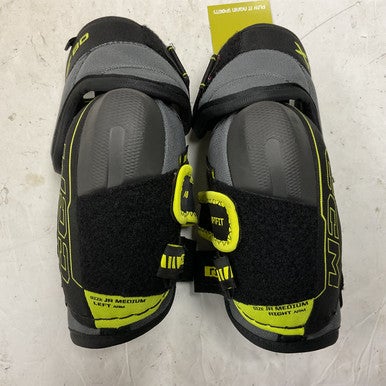 Used CCM TACKS XF 80 Junior Elbow Pads MD 11855-S000195120
