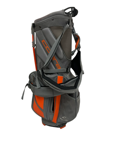 Used Cobra 6 Way Golf Stand Bag Grey And Orange 11692-S000144372