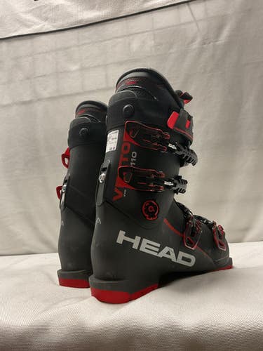 Used Head VECTOR EVO 110 Womens DH Ski Boot Grey 250 MP - M07 - W08 11490-S000267326
