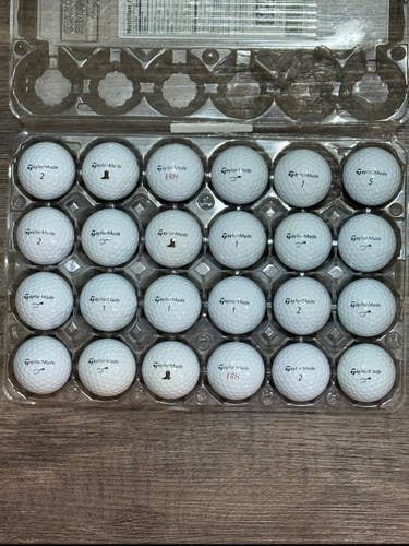 24 TaylorMade TP5 Golf Balls - 5A MINT CONDITION ONLY, 2024-2025 Model Only