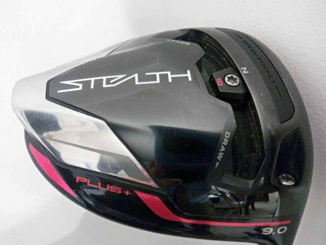 Taylor Made Stealth Plus Driver 9* (Ventus Black VeloCore 6, Stiff) Golf Club