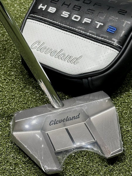 Cleveland HB Soft 2 #11C Center Shaft Putter Right Hand Steel 35" w/ Cover NEW