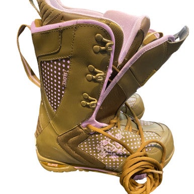 Used Silence SB BOOT Womens Snowboard Boots Brown Senior 10 11883-S000154273