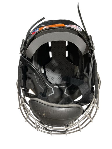 Used Bauer IMS 5.0 Helmet Cage Combo Black SM 11847-S000031297