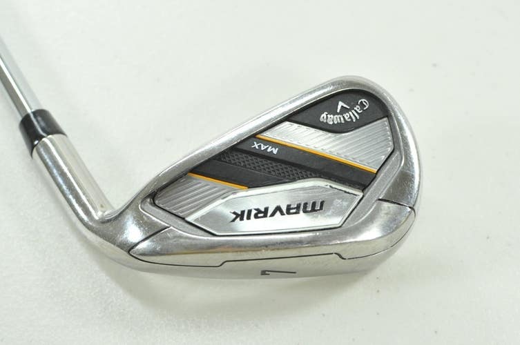 Callaway Mavrik Max Single 7 Iron Regular Flex Right KBS MAX 80g Steel # 206571
