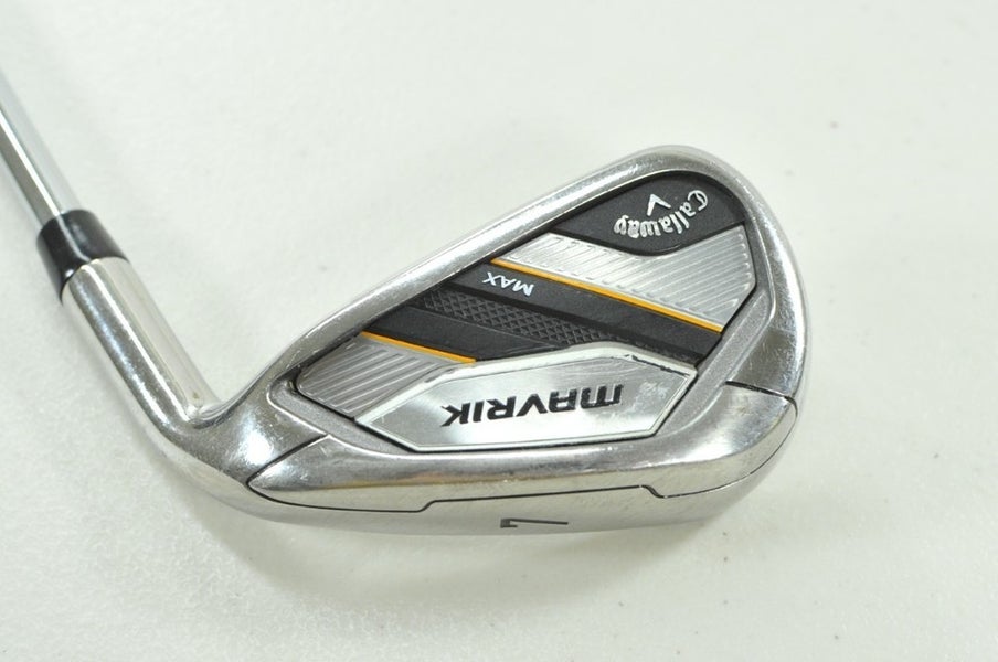 Callaway Mavrik Max Single 7 Iron Regular Flex Right KBS MAX 80g Steel # 206571