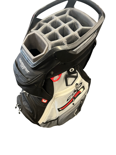 Used Sun Mountain C130 14 WAY Mens Cart Bag Black 11682-S000123991