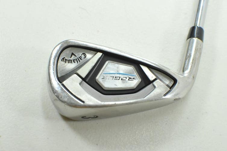 LEFT HANDED Callaway Rogue Single 3 Iron Stiff KBS Tour-V 110g Steel #206388