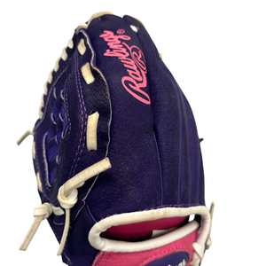 Used Rawlings HIGHLIGHT SERIES  10 IN BB/SB Glove LH Throw Pink 10" 11682-S000123978