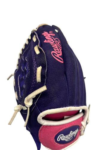 Used Rawlings HIGHLIGHT SERIES  10 IN BB/SB Glove LH Throw Pink 10" 11682-S000123978