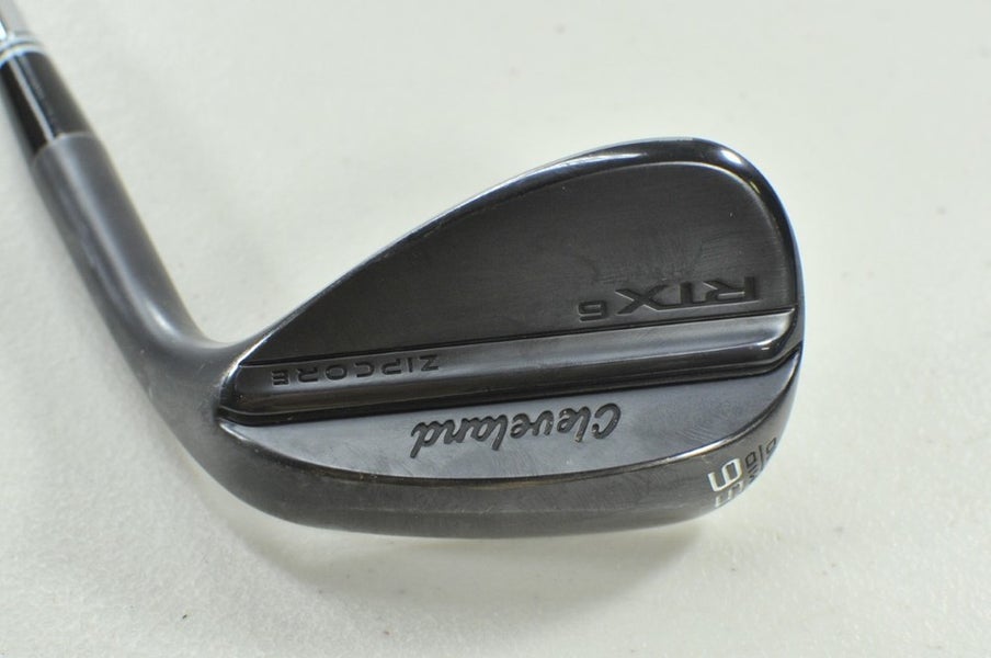 Cleveland RTX-6 Zipcore Black Satin 56*-10 Wedge Right DG Spinner Steel # 206639