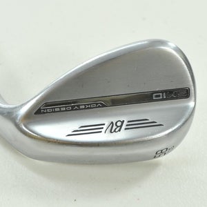 Titleist Vokey SM10 Tour Chrome 58*-10S Wedge Right BV Wedge Flex Steel # 206598