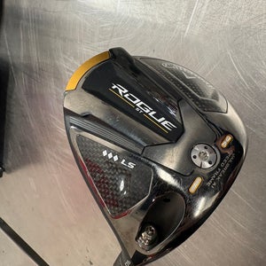Men's 2022 Callaway Rogue ST Triple Diamond LS Right Handed Driver Stiff Flex 9 Loft (Used)
