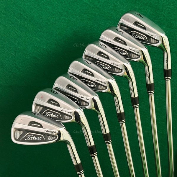 Titleist 712 AP2 Forged 4-PW Iron Set Dynamic Gold S300 Steel Stiff