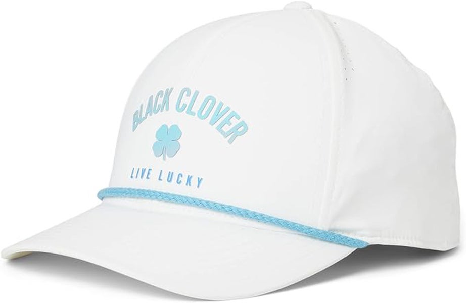 NEW Black Clover Live Lucky Laguna 1 White Snapback Golf Hat/Cap