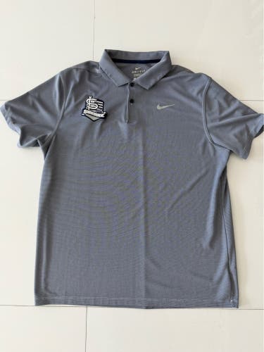 Blue Large Men's Nike Dri-Fit Shirt (New)