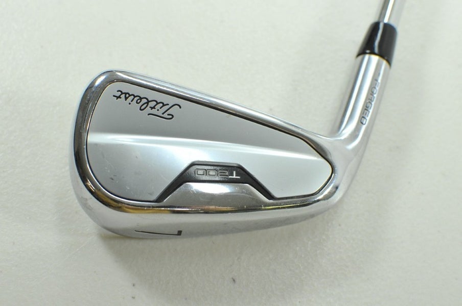 LEFT HANDED Titleist T200 2021 Single 7 Iron Stiff Flex AMT Black Steel #206526