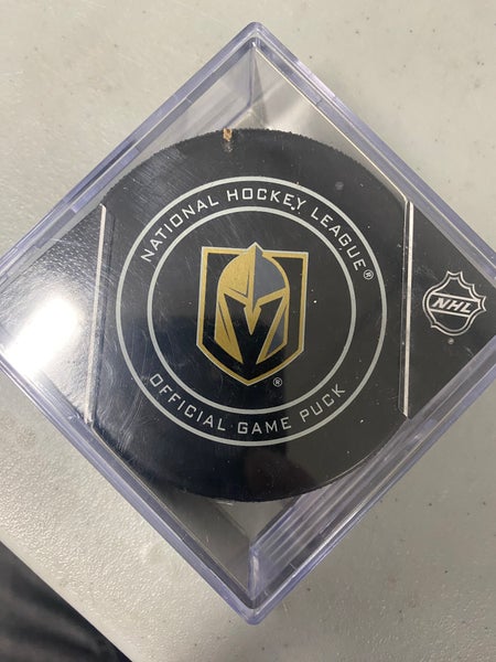Vegas Golden Knights official game puck