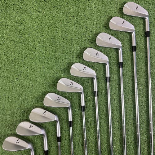 F:aktor F:lagship Golf Iron Set 4-PW 50 56 60 NS Pro Tour 130 Stiff +1/2 Long