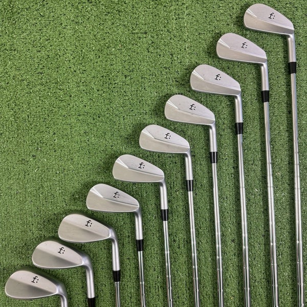 F:aktor F:lagship Golf Iron Set 4-PW 50 56 60 NS Pro Tour 130 Stiff +1/2 Long