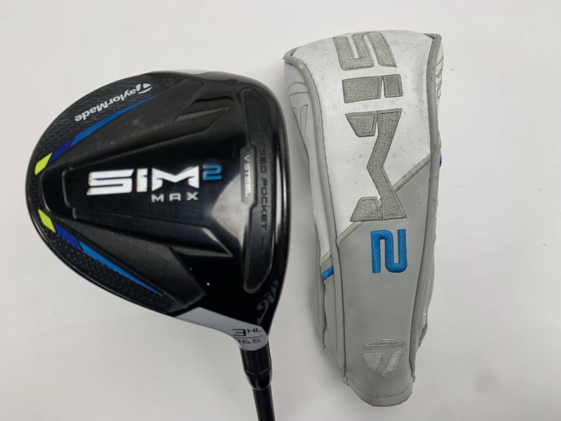 TaylorMade SIM2 MAX 3 HL Fairway Wood 16.5* Motore X F3 Regular Mens RH HC