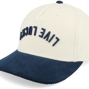 NEW Black Clover Live Lucky Cord Upside Down Luck White Snapback Golf Hat/Cap