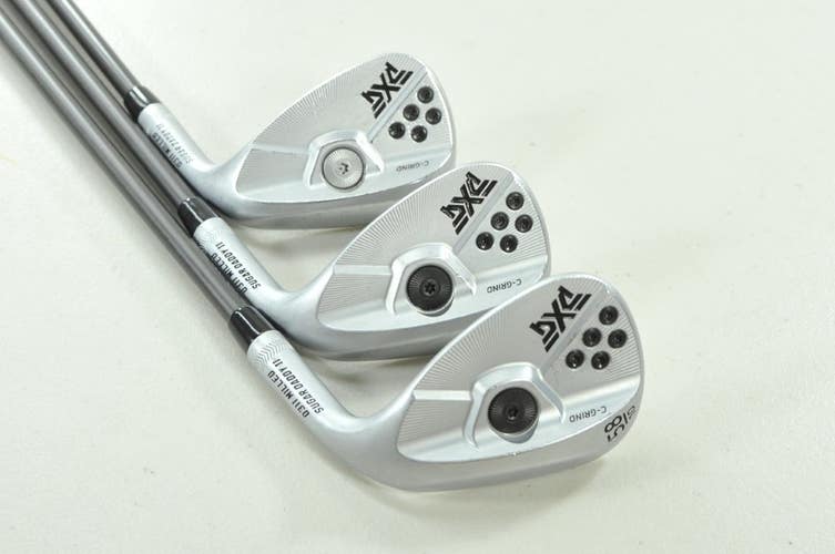 PXG 0311 Milled Sugar Daddy II 50*,54*,58* Wedge Set SteelFiber Regular # 206485