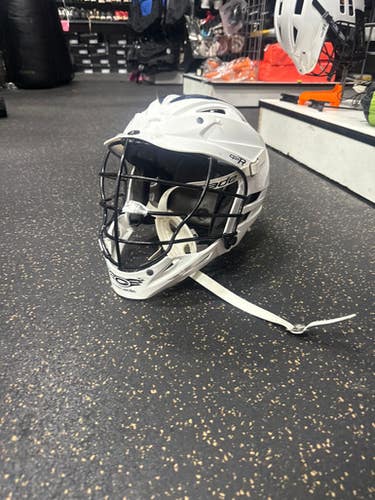 Used Cascade CPX-R Lacrosse Helmet White MD 11337-S000474273