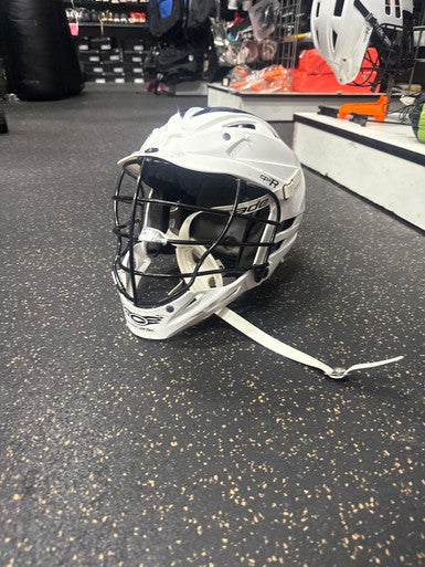 Used Cascade CPX-R Lacrosse Helmet White MD 11337-S000474273