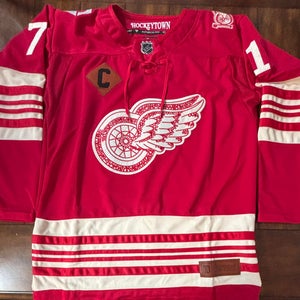 Detroit Red Wings Dylan Larkin #71 100 Year Centennial Jersey Adult XL (54)