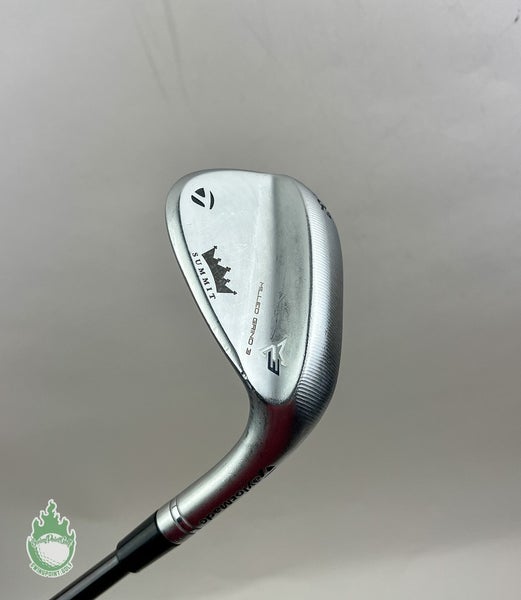 Tour Issue TaylorMade Milled Grind 3 HB 56*-14 X100 Extra Stiff Flex Steel Golf