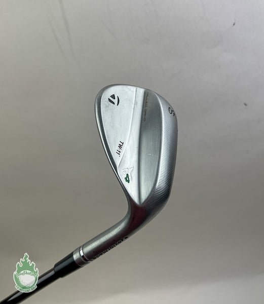 Used RH TaylorMade Milled Grind 4 TW Wedge 60*-11 X-Stiff Flex Steel Golf Club