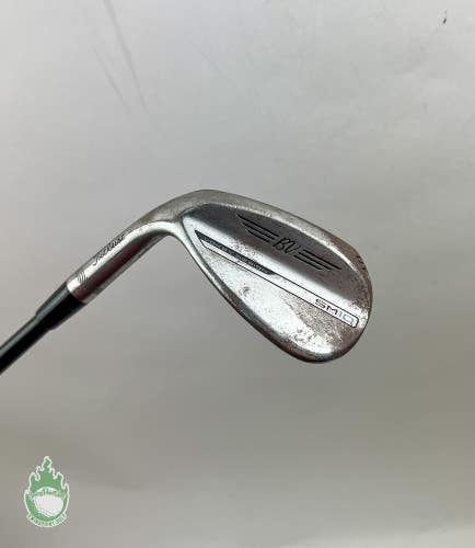 Left Handed Titleist Vokey SM10 Raw Wedge 54*-12 D Grind S400 Stiff Flex Steel