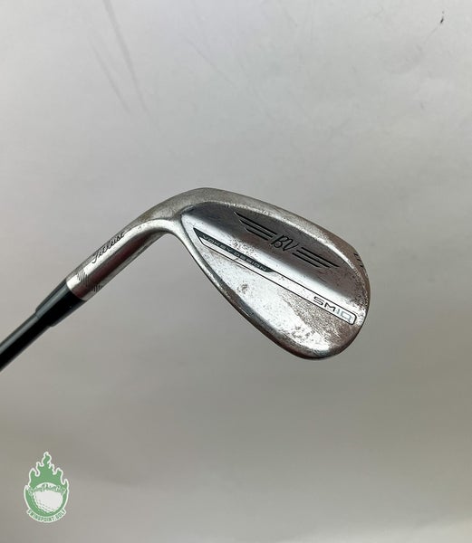 Left Handed Titleist Vokey SM10 Raw Wedge 54*-12 D Grind S400 Stiff Flex Steel