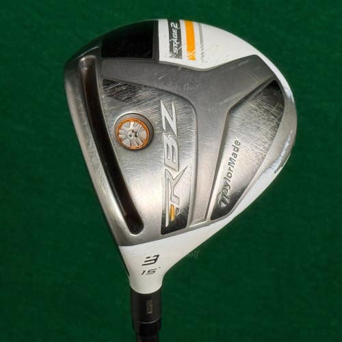 LH TaylorMade RBZ Stage 2 Fairway 15 3 Wood Rocketfuel Matrix 60g Regular