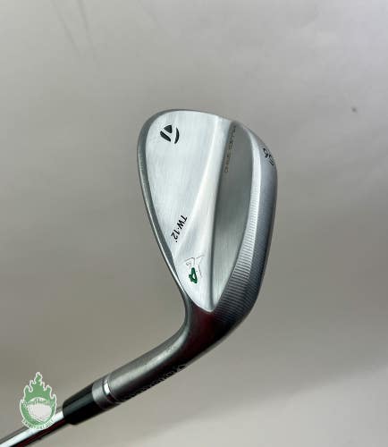 Used RH TaylorMade Milled Grind 4 TW Wedge 56*-12 Wedge Flex Steel Golf Club