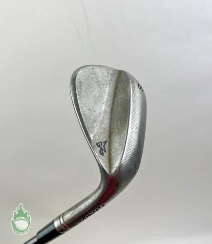 RH TaylorMade Milled Grind 4 Raw SB Wedge 60*-10 X-Stiff Flex Steel Golf Club