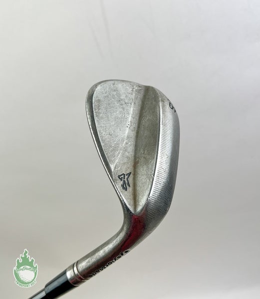 RH TaylorMade Milled Grind 4 Raw SB Wedge 60*-10 X-Stiff Flex Steel Golf Club