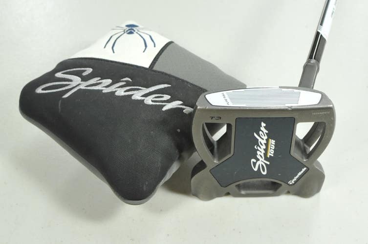 TaylorMade Spider Tour T3 Small Slant 2024 35" Putter Right KBS Steel # 206668
