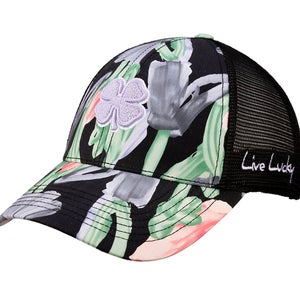 NEW Black Clover Live Lucky Island Luck #29 Black Snapback Golf Hat/Cap