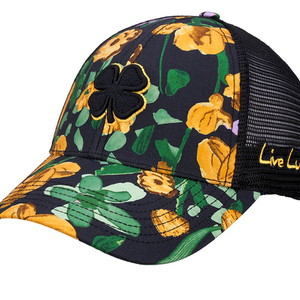 NEW Black Clover Live Lucky Island Luck #27 Black Snapback Golf Hat/Cap