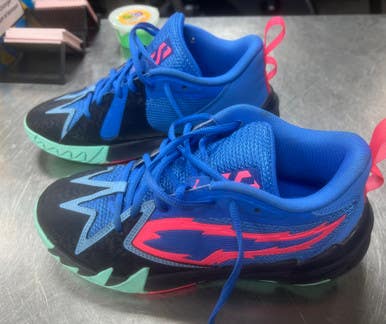 Used Puma Basketball Shoes M Navy Blue Senior 6.5 11497-C000153969