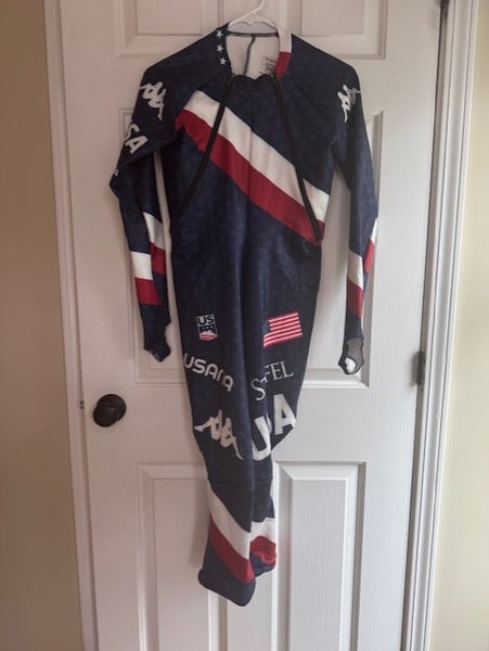 US SKI Team Downhill Suit, Medium, FIS Legal