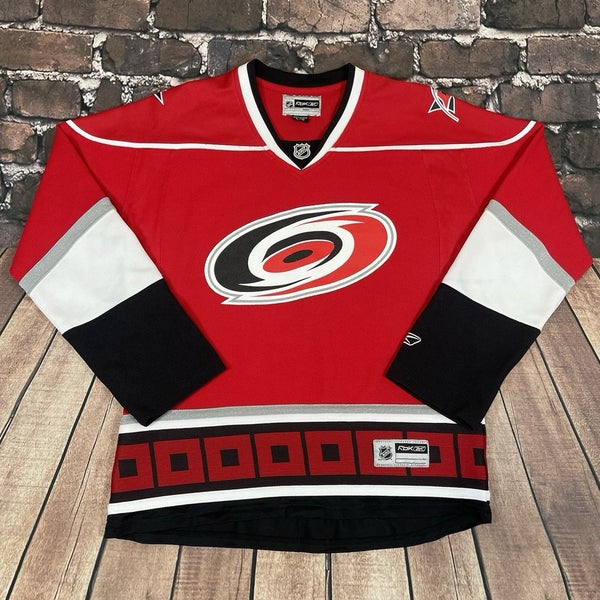 NHL Carolina Hurricanes YOUTH Hockey Jersey Size Large Reebok CCM