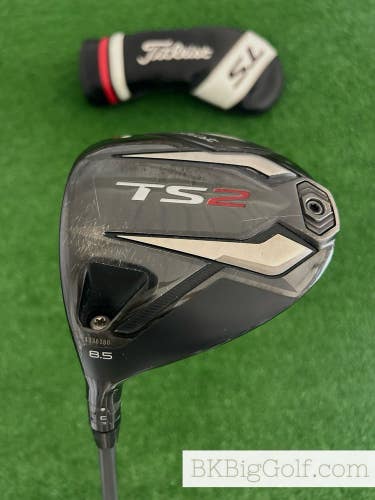 LH Titleist TS2 8.5 Driver w Headcover / Regular