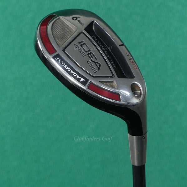 Adams Golf Idea a12 OS Hybrid 6 Iron Grafalloy ProLaunch Graphite Stiff *DEMO*