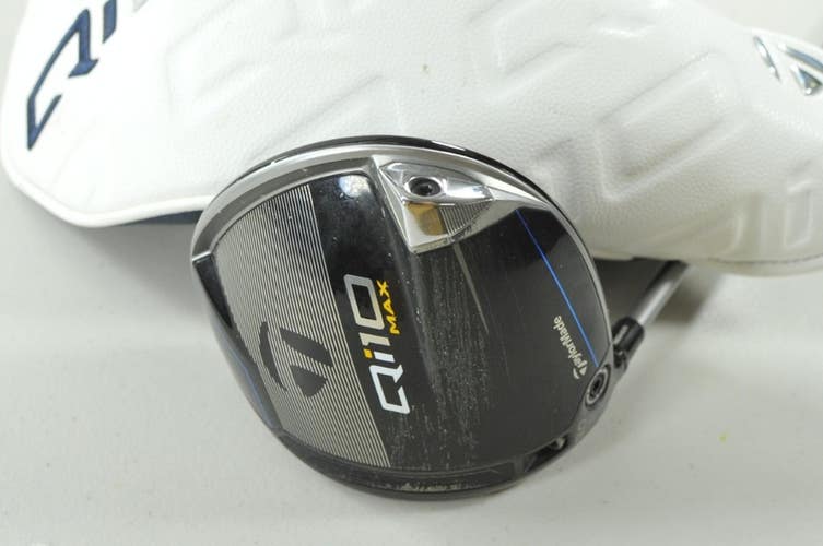 LEFT HANDED TaylorMade Qi10 Max 9.0* Driver Regular Flex Speeder NX 50g #206655