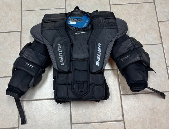 Large 2024 Bauer Elite Goalie Chest Protector (Used)